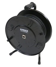 100 ft SUPER CAT5E Tactical Shielded Ethercon RJ45 Reel Snake CS-45 picture