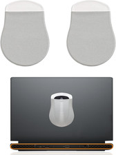 2 Pack Wireless Gray Mouse Holder for Laptop Stick On, Mousetravel Case, Stick-O picture