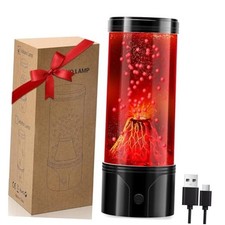 Volcano Lamp, Realistic Volcano Eruption Kids Night Light with USB/Battery picture