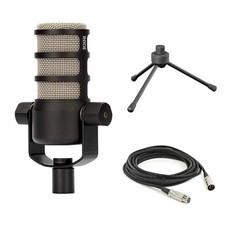Rode PodMic with Frameworks GFW-0250, XLR Cable and Polishing Cloth picture