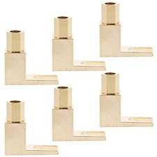 Reusable Gold Plated Banana Spade Adapter for Hifi Amplifier Wire Connection picture