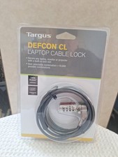 Targus Defcon CL Laptop Combination Cable Lock PA410U NEW   picture