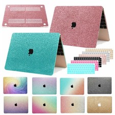 Bling Sparkly Glitter Shiny Rubberized Hard Case Keyboard Cover For New Macbook  picture