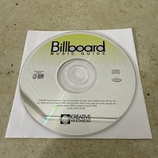 Billboard Music Guide PC CD-ROM DISC SOFTWARE WINDOWS picture
