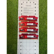 G.Skill Ripjaws X 32GB 4x8GB DDR3 1600MHz RAM F3-12800CL10D-16GBXL Red Desktop picture
