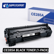 1x Black CE285A 85A Ink Toner Cartridge for HP LaserJet P1102w M1212nf M1217nfw picture