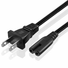 Fite ON 2-Pin AC Power Cord Cable Lead for Kawasaki KS-15C Figure 8 Shape AKA picture