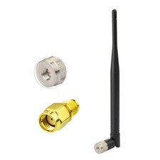 LoRa Helium HNT 868MHz 90° Foldable SMA /RP-SMA Antenna Black IoT LoRaWAN Aerial picture