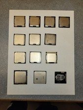 13 Assorted CPU Processors, Intel i7, i5, i3,Quad and Dual Core, AMD picture