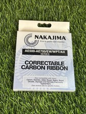 Nakajima Correctable Carbon Ribbon AE500 AE700 EW WPT AX Series NOS picture