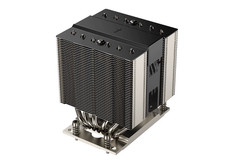 CoolServer EPYC SP3 4U Dual Tower 6 Heatpipe CPU Cooler Dual Ball Bearing Fan picture