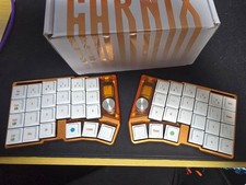 Jezail Funder Cornix LP Orange Wireless Split Keyboard with Box picture