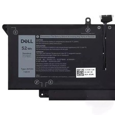Genuine OEM 52Wh JHT2H Battery For Dell Latitude 7310 7410 0HRGYV 35J09 009YYF picture