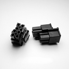 10pcs 8-pin 4+4Pin CPU Plastic Shell Housing for PC Computer CPU Power Connector picture