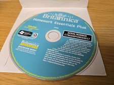 Encyclopedia Britannica Homework Essentials  Plus CD-Data Disc-Win/Mac-04042 NEW picture