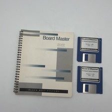 Board Master Amiga PCB Layout Software Black Belt Systems Manual 2 Disks Tested picture
