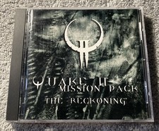 Quake II Mission Pack: The Reckoning (PC, 1998) Disc Is NMint  D45 picture