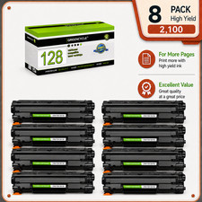 8PK CRG128 Toner Cartridge For Canon 128 ImageClass D530 D550 MF4770n MF4880dw picture