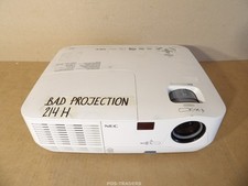 NEC NP110 Projector Projector SVGA DLP 2200 Lumens VGA - 214 H - BAD PROJECTION picture
