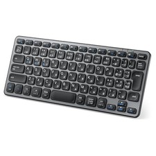 iClever Wireless Keyboard Bluetooth &amp 2.4G Wireless Keyboard Rechargeable picture