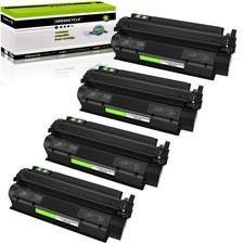 4PK GREENCYCLE Q2624A Black Toner Cartridge For HP LaserJet 1150 Printer picture