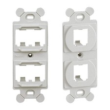 PANDUIT CF1064IWY 106 Module Frame,Mini Com,4 Port,Off Wht 5ZWC0 picture