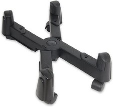 Syba Adjustable Cpu Stand Black Compact Wheels For Atx Case Up To 66 Lbs picture