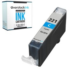 1PK Compatible OSI CLI-221 Cyan Ink Cartridge for Canon PIXMA iP4700 MP540 MP560 picture