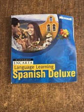 FS| Microsoft Encarta Language Learning Spanish Deluxe - 4 Discs Set picture