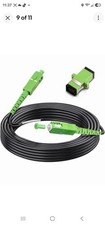 75 Meters SC/APC to SC/APC Fiber Optic Internet Cable Low Friction Single Mode picture