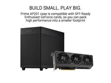 ASUS AP201 Type-C Airflow-focused Micro-ATX,Mini-ITX Computer Case, Support picture