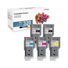 PFI-320 Ink Cartridge Set 300ml Pigment PFI 320 Ink Tank Replacement for Cano... picture
