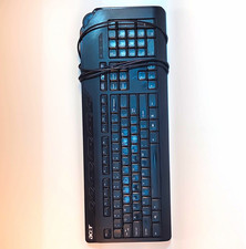 Acer KU-0760 Wired USB Standard Keyboard Black QWERTY English Multimedia picture