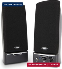Computer Speakers Full Stereo Sound Desktop PC Speaker Set with Easy Controls US picture