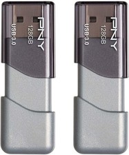 128GB USB 3.0 Flash Drive Twin Pack - Fast Data Transfer & Reliable Portability picture