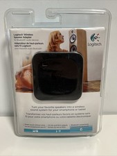 New Logitech Wireless Bluetooth Speaker Adapter Black Sealed 980-000540 picture