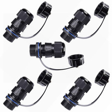 5PCS Panel Mounting CAT6 RJ45 IP68 Waterproof Connector picture