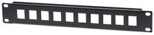 Intellinet Patch Panel, Blank, 10 Inch, 1U, 10-Port, Black Black 10 Inch, 1U, 10 picture