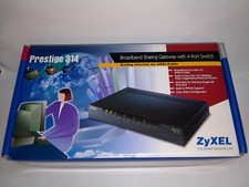 ZyXEL Prestige 314 Broadband sharing Gateway w/4 Port Switch Surf via ADSL/Cable picture