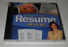 WinWay Resume Deluxe Version 11 CD-ROM Windows (new) picture