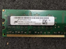 Used, Micron Tech, MT16HTF25664AZ-800M1, MODULE DDR2 SDRAM 2GB 240UDIMM picture