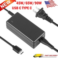 45W/65W/90W USB-C Type C Laptop Charger For Dell HP Lenovo Asus Samsung Macbook picture