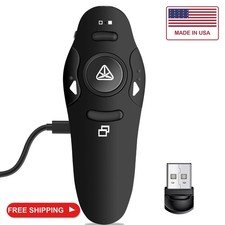 Rechargeable Presentation Clicker Wireless Presenter Remote USB Control picture