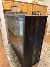 Lian Li V3000 PLUS Black Full Tower PC Case Tempered Glass E-ATX Used picture