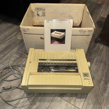 RARE VTG Apple ImageWriter Dot Matrix Printer Wide Carriage Model A9M0303 Tested picture