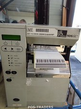 Zebra 105SL DT/TT Thermal Label Printer PARALLEL SERIAL 10500-2004-0000 - LINES picture