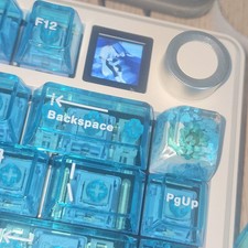 Mechanical Keyboard Cherry Custom Keycaps: Preserved Flower Keycaps picture