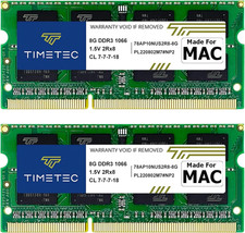 Timetec 16GB Kit(2X8Gb) Compatible for Apple DDR3 1067Mhz / 1066Mhz PC3-8500 RAM picture