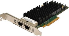 Fujitsu 10GbE Dual Port Network Adapter PCIe RJ45 A3C40185854 OCe14102B-NT-F FP picture