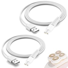 Charging Cable Replacement for Flawless Legs Shaver, 2 Pack Power Cord...  picture